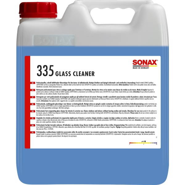 Sonax Glass Cleaner Solutie Curatat Geamuri 10L 335600
